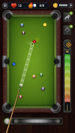 Stół bilardowy w Billiards City